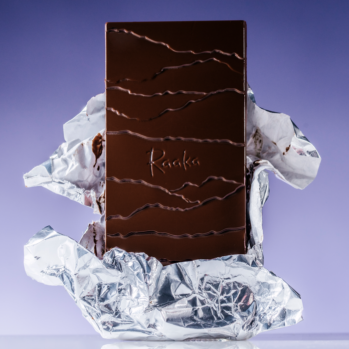 100% Cacao Open Wrapper - Raaka Chocolate