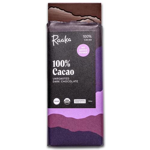 100% Cacao Bar - Raaka Chocolate