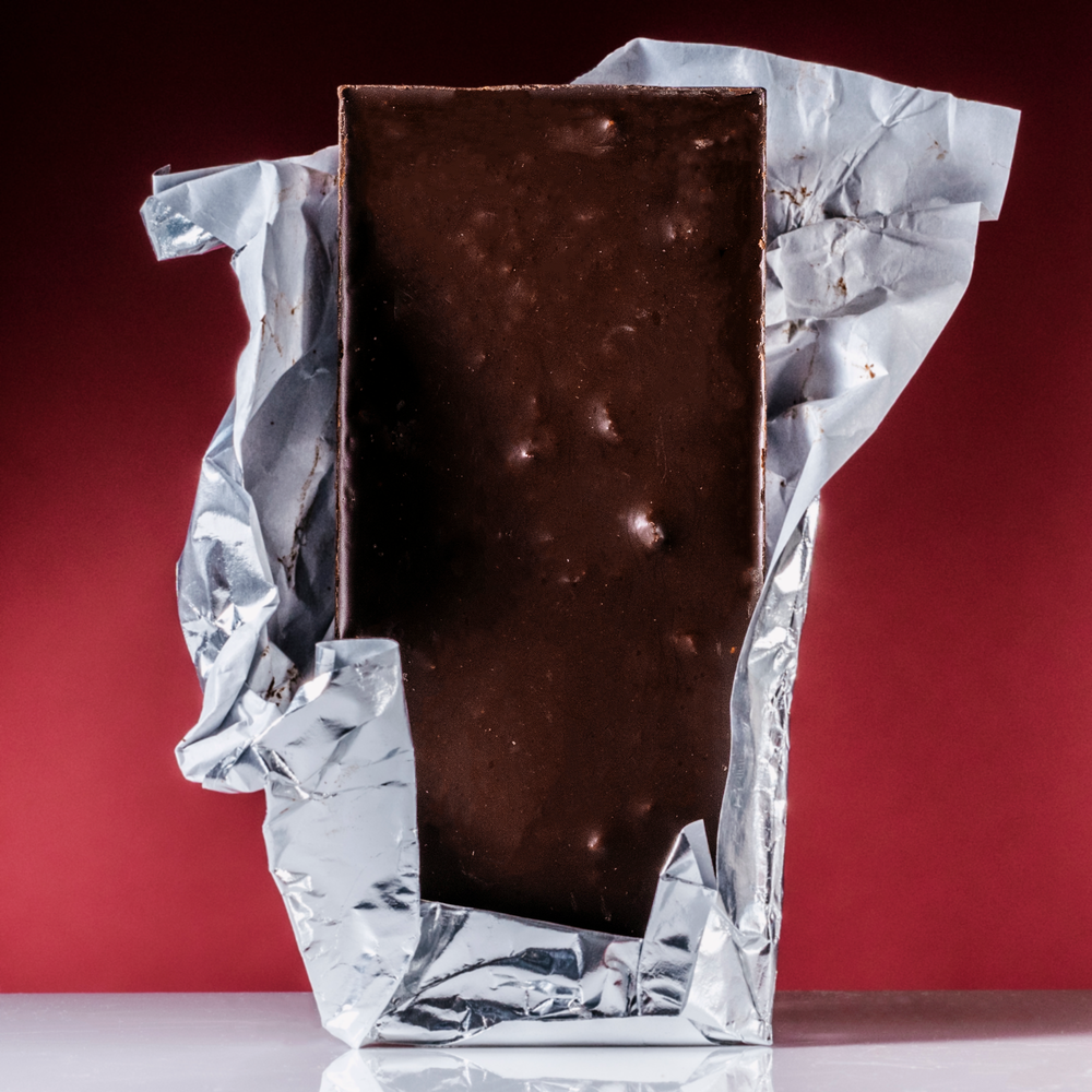 Pure Cacao & Strawberry & Coconut Open Wrapper - Raaka Chocolate