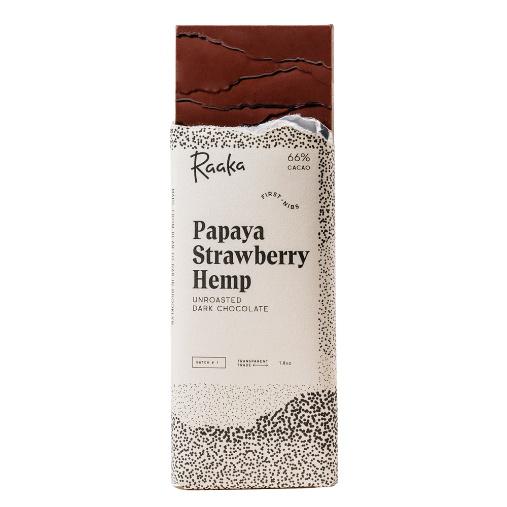 Papaya Strawberry Hemp Bar