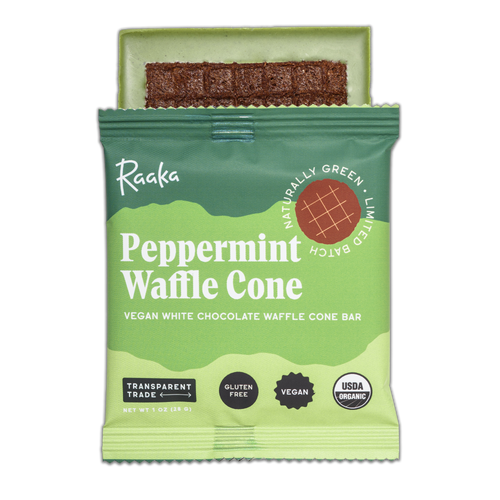 Single Peppermint Waffle Cone bar