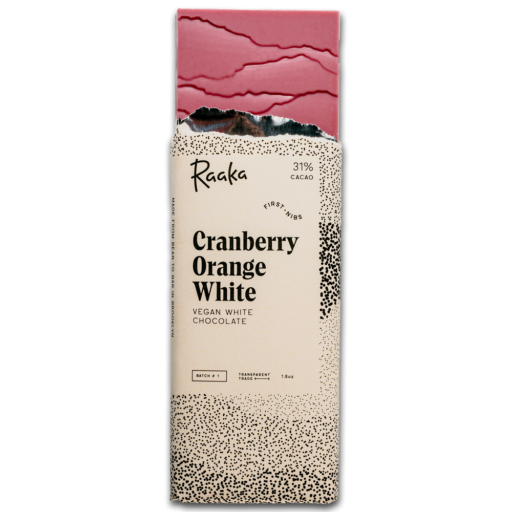 Cranberry Orange White Chocolate Bar