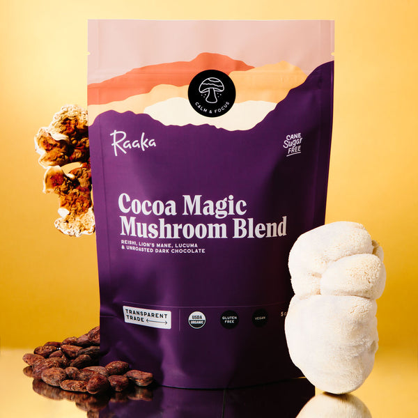 Bag of Cocoa Magic with Mushroom Ingredients